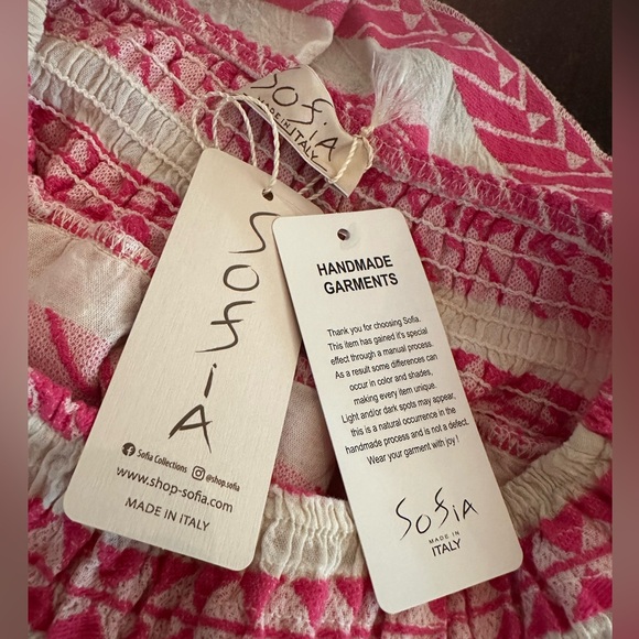 Sofia “Rochelle” Ruffle tiered skirt in Fuchsia - Picture 3 of 15